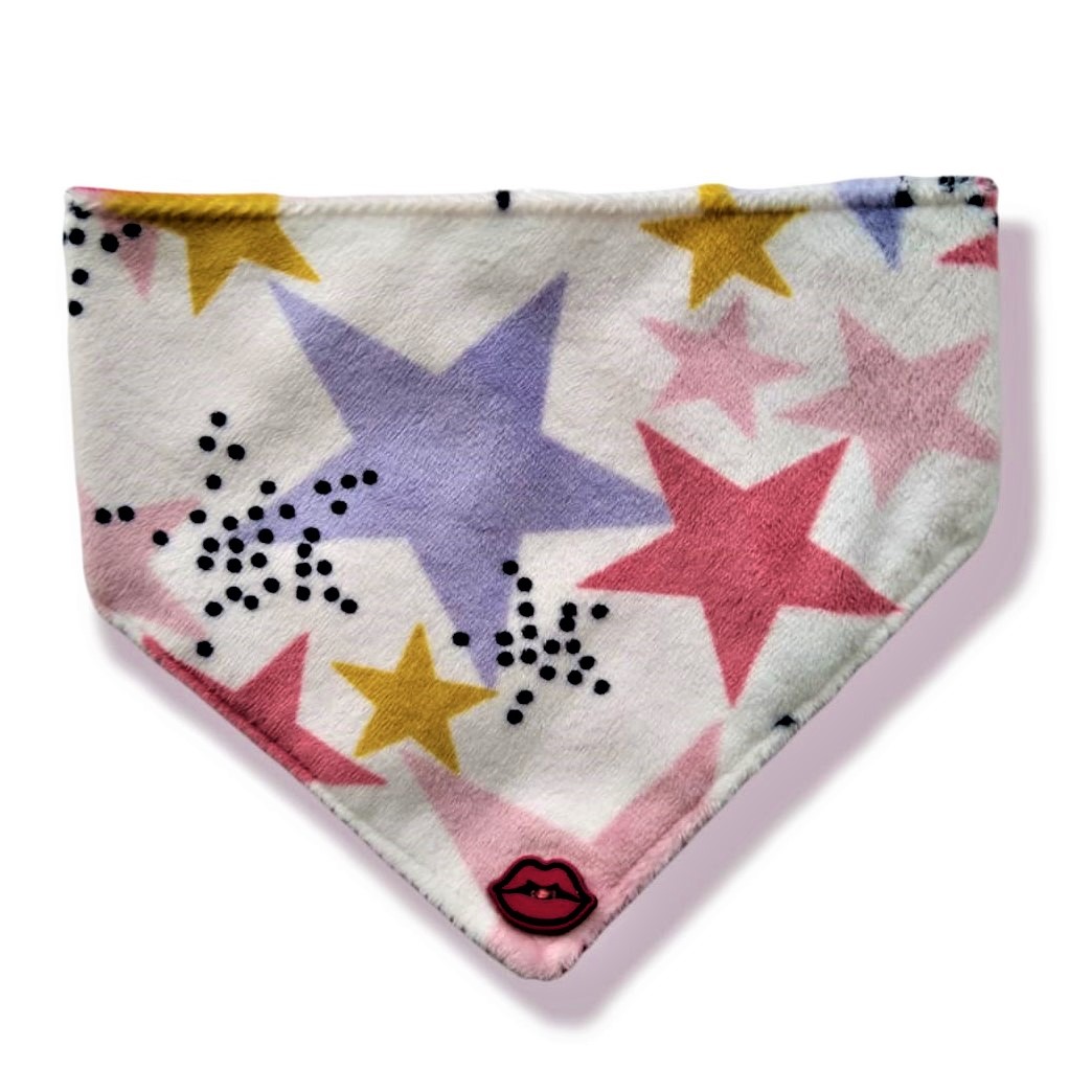 Pañoleta de broche Estrellas